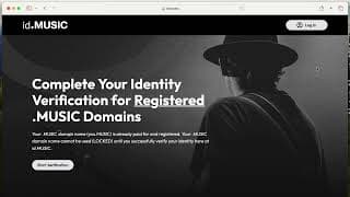 How to Verify and Activate .MUSIC Domains